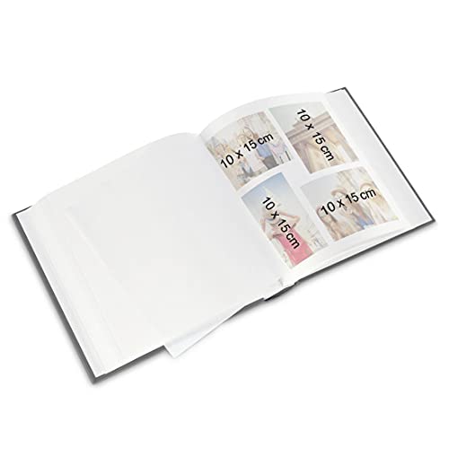 Hama Jumbo Singo Álbum (30 x 30 cm, para 400 Fotos de 10 x 15 cm), Naranja
