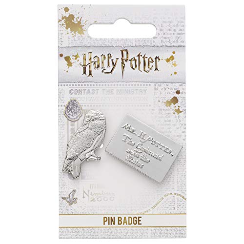 HARRY POTTER The Carat Shop - Insignia Oficial Hedwig y Letra