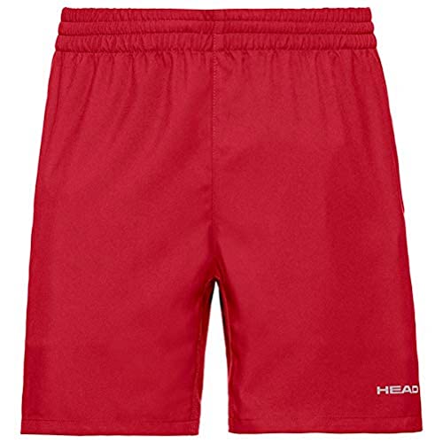 HEAD Pantalones cortos Club para hombre, Rojo, S