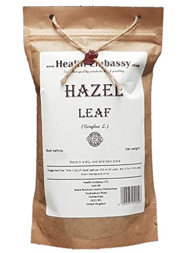 Health Embassy Avellanos Hoja (Corylus L) / Hazel Leaf, 100g
