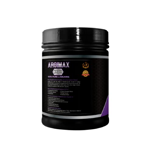 Healthy Fusion Arginina pura por dosis | Potente polvo de arginina para aumentar la energía, el rendimiento deportivo y el desarrollo muscular - 225 g