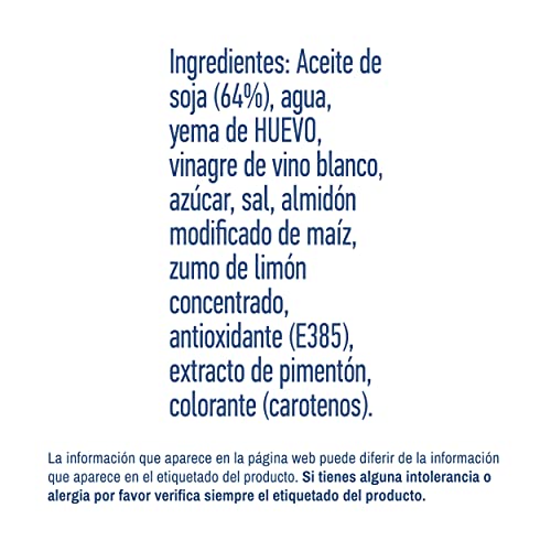 Hellmann's  Gran Mayonesa  en Tarro  450ml - Pack de 4