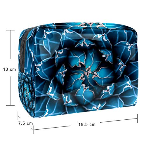 Hermosa bolsa de cosméticos Agave bolsa de viaje bolsas de maquillaje impermeable bolsa de aseo con cremallera para mujer