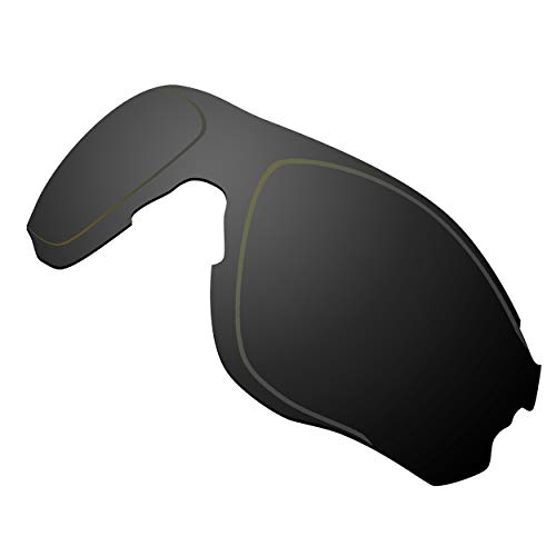HKUCO Lentes de repuesto para Oakley EVZero OO9308 Gafas de sol Negro TAC Polarizado