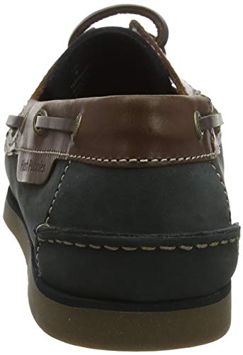Hush Puppies Henry Náuticos hombre, Blue (Blue (Blue/Tan Blue/Tan) Blue/Tan), 43 EU (9 UK)