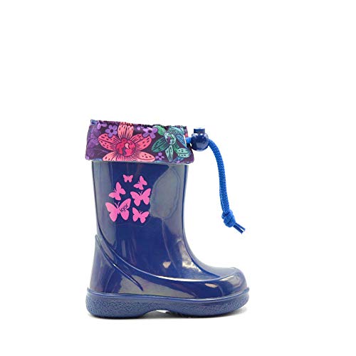 IGOR - Bota Agua Mariposas IGOR W112-50 Niñas Color: Multicolor/Fantas?a (Jeans) Talla: 20