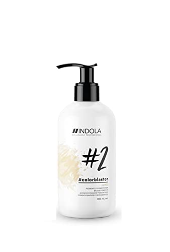 Indola Colorblaster Pigmented Conditioner Juno, Banana, 300 Mililitro