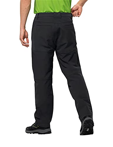 Jack Wolfskin Chilly Track XT Pantalones para Hombre, Negro, 25