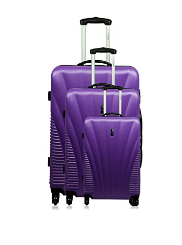 Jean Louis Scherrer Set de 3 Trolleys Rígidos Valeria Violeta