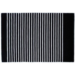 Jean Paul Gaultier – Alfombra Ancla Negro/Crudo