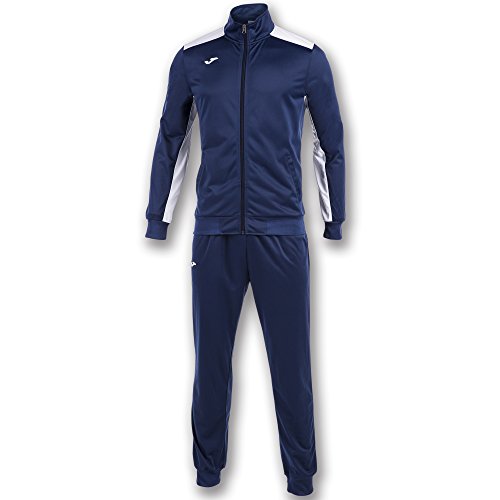 Joma Academy Chandal Caballero, Hombre, Marino-Blanco, M