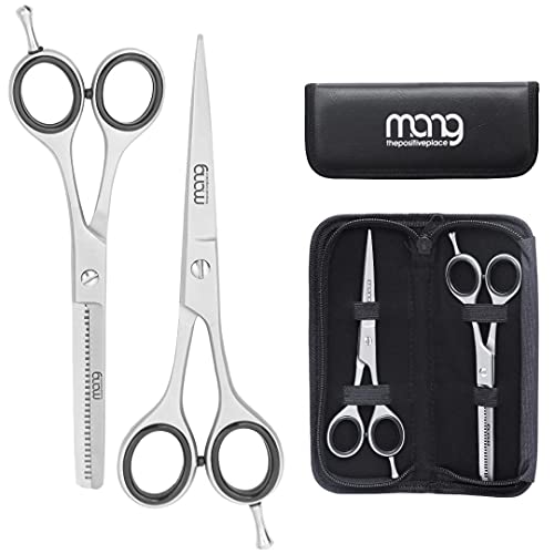 Juego de tijeras de peluquería de acero inoxidable para hombre y mujer