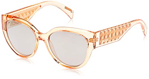 Just Cavalli JC781S 72C 56 Gafas de Sol, Rosa (Rosa Luc/Fumo Specchiato), Mujer