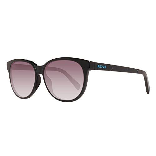 Just Cavalli Sonnenbrille JC673S 5501B Gafas de Sol, Negro (Schwarz), 55 para Mujer