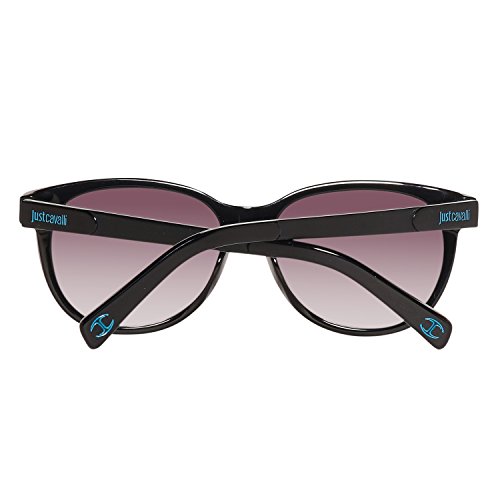 Just Cavalli Sonnenbrille JC673S 5501B Gafas de Sol, Negro (Schwarz), 55 para Mujer
