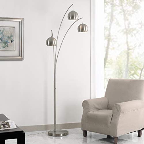 Kenroy Home Joan Arc Floor Lamp, Steel