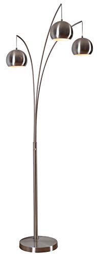 Kenroy Home Joan Arc Floor Lamp, Steel