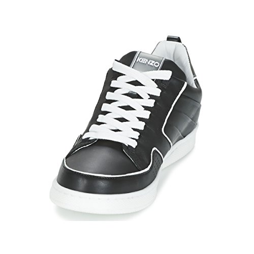 Kenzo K-Fly Zapatillas Moda Mujeres Negro/Plateado - 38 - Zapatillas Bajas Shoes