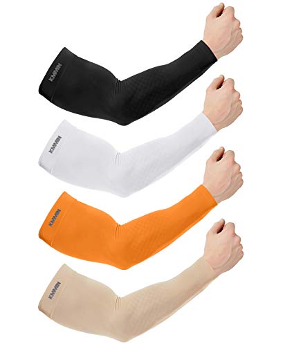 KMMIN Mangas del Brazo Mangas de protección UV para Conducir Ciclismo Baloncesto
