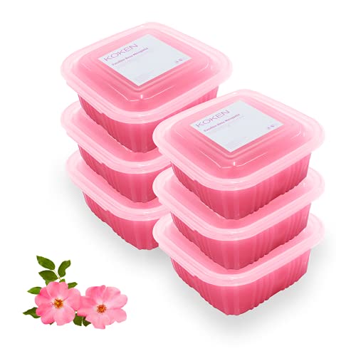 KOKEN - Parafina de ROSA MOSQUETA 3000 ml - 2100 gr. Parafina para tratamiento hidratante de manos y pies.