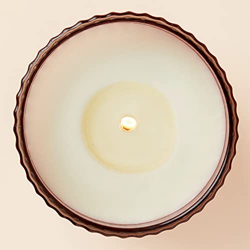 LA JOLIE MUSE Vela Aromática de Maracuyá y Peonia, Cera Natural, 80 Horas de Combustión Prolongada, Envase de Vidrio para Regalo y Decoración del Hogar, 350g