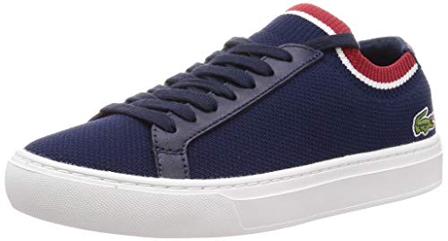 Lacoste LA PIQUEE 119 1 CMA, Zapatillas Hombre, Azul (Navy/White/Red), 39.5 EU