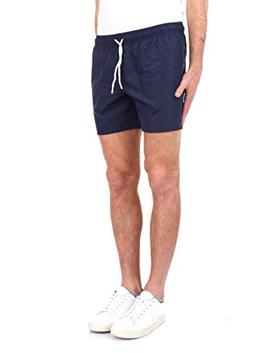 Lacoste MH6270 Pantalones Cortos, Marine/Noir, L para Hombre