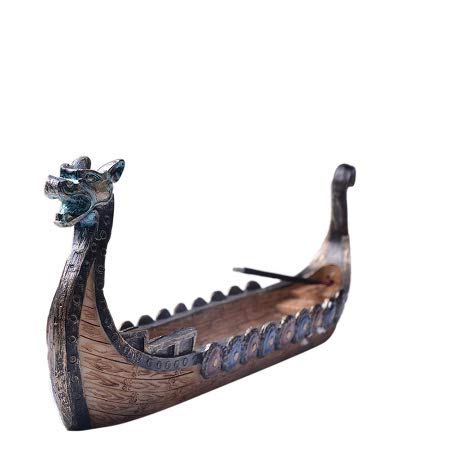 Le drakkar Viking - Soporte para incienso