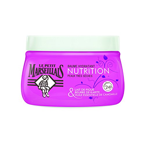 Le Petit Marseillais – el cuidado del cuerpo Bálsamo nourrissant – pieles muy secas – de leche de higos aceite Essentiel de camomila – Pot 250 ml