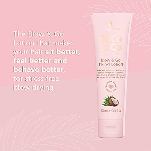Lee Stafford Loción 11 en 1 Coco Loco & Agave Blow & Go