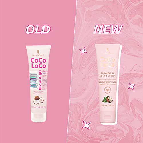 Lee Stafford Loción 11 en 1 Coco Loco & Agave Blow & Go