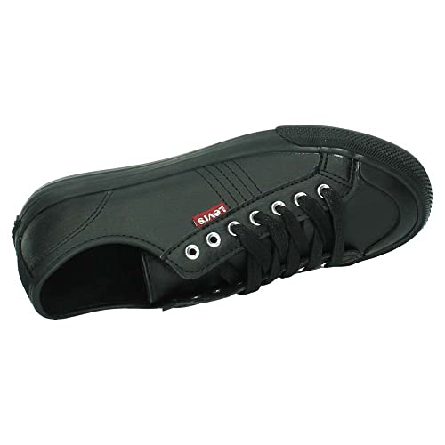 Levi's Hernandez S, Sneakers Mujer, Full Black, 39 EU
