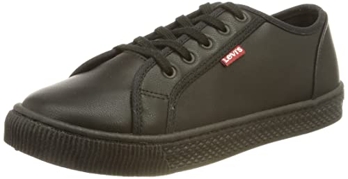 Levi's Malibu Beach S, Sneakers Mujer, Full Black, 39 EU