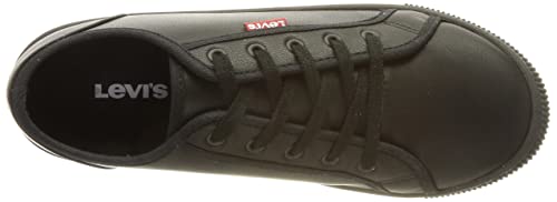 Levi's Malibu Beach S, Sneakers Mujer, Full Black, 39 EU
