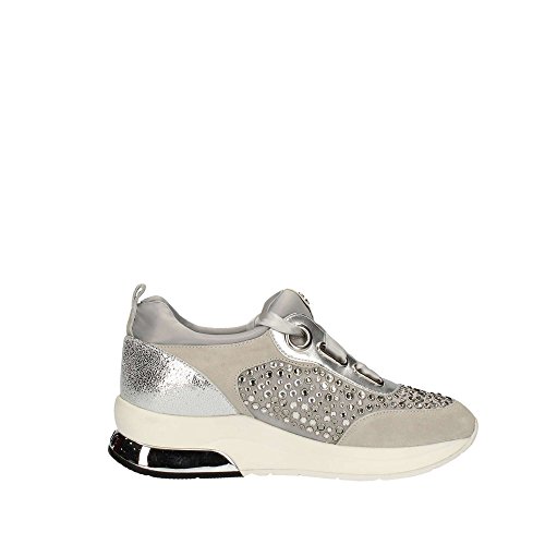 Liu Jo Sneakers B18013T2037/01072, Colore Grigio, con Zeppa, Nuova Collezione Primavera Estate 2018