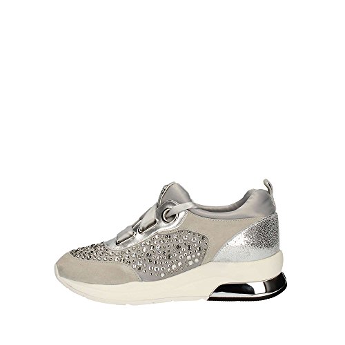 Liu Jo Sneakers B18013T2037/01072, Colore Grigio, con Zeppa, Nuova Collezione Primavera Estate 2018