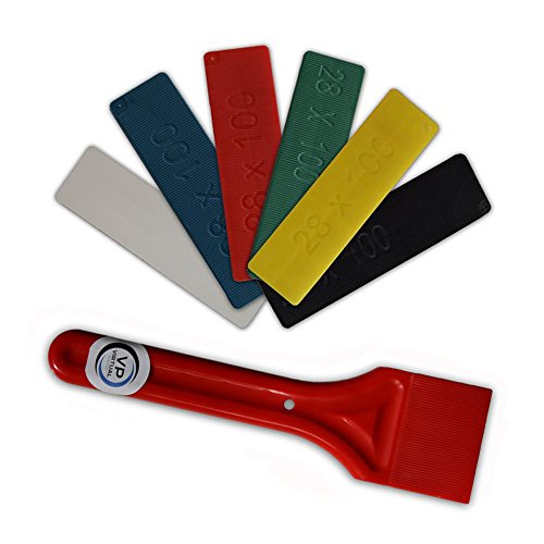Lot d’espaceurs pour vitrage 28 mm avec palette en plastique