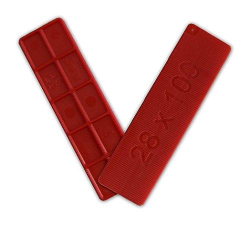 Lot d’espaceurs pour vitrage 28 mm avec palette en plastique