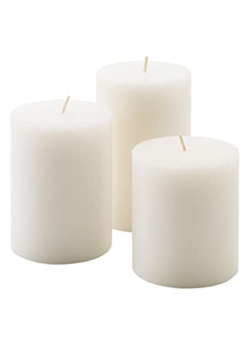 Lote 12 Velas Taco Perfumadas Dulce de Coco Grandes XXL 120 x 57 mm - Velones Aromáticos, Gran Duración (34-36 Horas) y Delicado Aroma - Aromaterapia por Velas