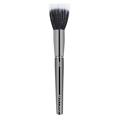 MAIKO Luxury Grey 1014 Brocha Duo Fibra para difuminar polvos