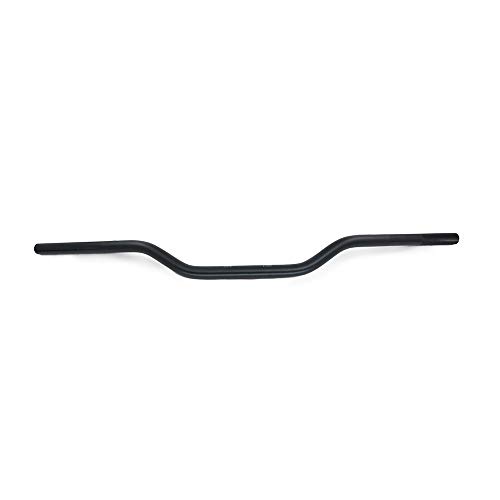 Manubrio Moto 22mm, Manillar de Motocicleta de Pliegue Bajo 7/8 Universaler für Yamah.a Kawasaki H.o.n.d.a Suzuki Pit Dirt Bike ATV Quad Motocross- Negro