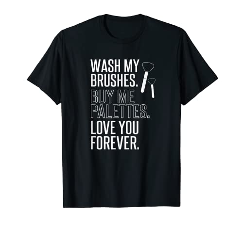Maquillador lindo regalo para el amante del maquillaje MUA Camiseta