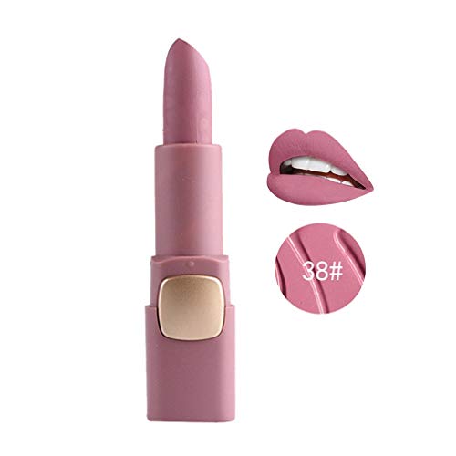 Matte Velvet Lady Lápiz Labial Mate Velvet Impermeable/Resistente al Agua Hana