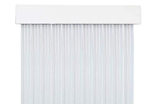 MERCURY TEXTIL Cortina para Puerta Tiras PVC 210x90cm，Cortina para Puerta Exterior (Transparente P5)