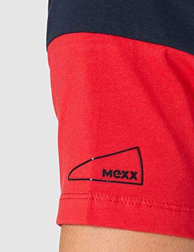 Mexx T-Shirt Camiseta, Azul Zafiro (Navy), XXL para Hombre