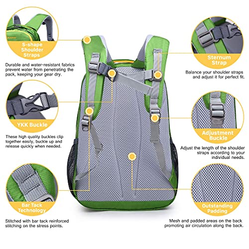 Mountaintop Mochila Infantil Mochila para Niños Niñas de 2-5 Años Mochila Ligera Mochila Escolar Mochila Escuela 38.5 x 25 x 17