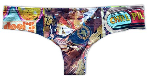 "N/A" Braga Bikini Traje de baño de Mujer/Corte brasileña sin Costuras Corte Laser/Ropa Moda Mujer (Verde, S-M)