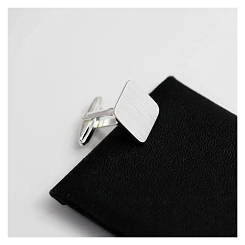 NC Gemelos, clásico, Camisa de Traje de Plata esterlina para Hombre, Estilo clásico y Simple, Venta al por Mayor, joyería de Moda, Regalo de Boda, Botones de Camisa de Esmoquin