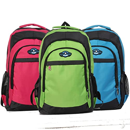 NC Publicidad mochila personalizada letras logotipo escuela primaria y secundaria estudiante mochila personalizada clase de entrenamiento regalos promocionales