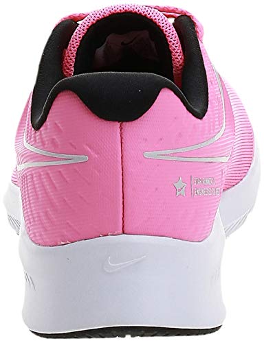NIKE Star Runner 2 (GS), Sneaker, Pink Glow/Photon Dust-Black-White, 39 EU